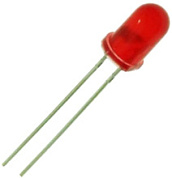 картинка  Светодиод красный 60" d=3мм 1.8мКд 700нМ (Red) GNL-3012HD от интернет-магазина К1-СТРОЙ