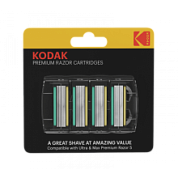 картинка Сменные кассеты Kodak Premium 5 лезвий, 4 шт от интернет-магазина К1-СТРОЙ