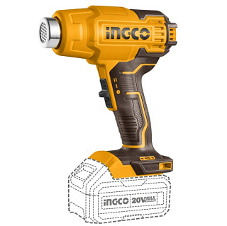 картинка Фен аккумуляторный 20В 1x4 Ач HGLI20025 INDUSTRIAL INGCO от интернет-магазина К1-СТРОЙ