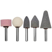 картинка Точильные камни для дрели, 5 шт Matrix от интернет-магазина К1-СТРОЙ