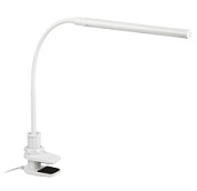 картинка Настольный светильник NLED-509-8W-BK светодиодный на струбцине белый ЭРА от интернет-магазина К1-СТРОЙ