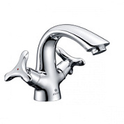 картинка Смеситель KAISER Trio тюльпан кер. 3-х листник, 57011 от интернет-магазина К1-СТРОЙ