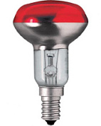 картинка Лампа накаливания зеркальная красная R50 40W E14 SPOT PHILIPS от интернет-магазина К1-СТРОЙ