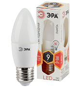 картинка Лампочка светодиодная STD LED B35-9W-827-E27 E27/Е27 9Вт ЭРА  от интернет-магазина К1-СТРОЙ