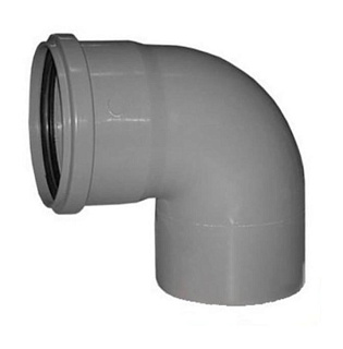 картинка Отвод канализационная внутренняя 32 х 90, WaterMark от интернет-магазина К1-СТРОЙ