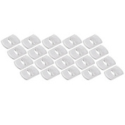 картинка Клипсы для гирлянд с технологией бесследного удаления 20 шт, 24 полоски до 200 г прозрачные SCC-D20-T20 СИЛА от интернет-магазина К1-СТРОЙ