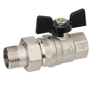 картинка Кран шаровой (Американка) 1/2" Oregon BUGATTI от интернет-магазина К1-СТРОЙ