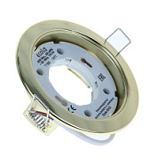 картинка Встраиваемый светильник без рефлектора GX53 H4 20Вт золото Ecola от интернет-магазина К1-СТРОЙ