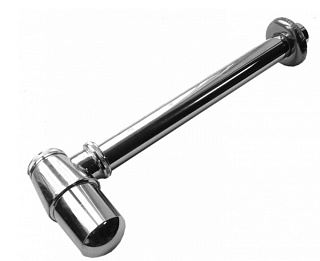 картинка Сифон стакан для раковины хром, F80 FRAP от интернет-магазина К1-СТРОЙ