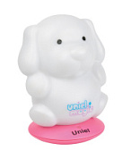 картинка Светильник-ночник аккумуляторный TLD305 Собачка 3 color pink Uniel от интернет-магазина К1-СТРОЙ