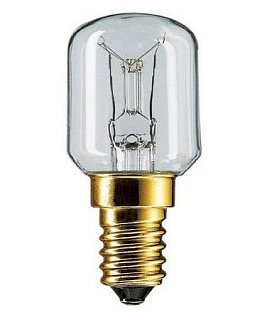картинка Лампа 25Вт E14 для духовых шкафов и СВЧ GE от интернет-магазина К1-СТРОЙ