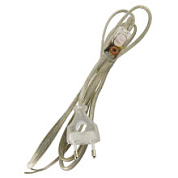 картинка Шнур с выключателем 2м прозрачный TDM Electric от интернет-магазина К1-СТРОЙ