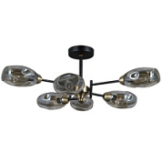 картинка Светильник потолочный IL9964-6CSQ-79 BK AB ILLUMICO от интернет-магазина К1-СТРОЙ