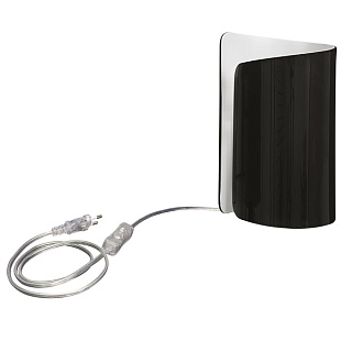 картинка Настольная лампа Lightstar PITTORE 1х40W E27, чёрный/белый от интернет-магазина К1-СТРОЙ