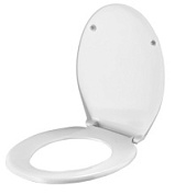 картинка Сиденье для унитаза дюропласт, БРИЗ WH106901Santek от интернет-магазина К1-СТРОЙ