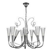 картинка 711094*** (SD1105/9)  Люстра AEREO 9х25W G9 CHROME (в комплекте) от интернет-магазина К1-СТРОЙ