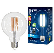 картинка Лампа светодиодная LED-G95-15W-4000K-E27-CL PLS02WH Uniel от интернет-магазина К1-СТРОЙ