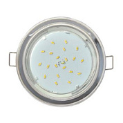 картинка Встраиваемый светильник без рефлектора GX53 H4 20Вт жемчуг-хром-жемчуг Ecola от интернет-магазина К1-СТРОЙ