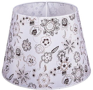 картинка Абажур Е27 SHADE 1718B WH от интернет-магазина К1-СТРОЙ