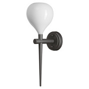 картинка 808650*** (MВ2128-1W) Бра FORMA 1х40W E14  БЕЛЫЙ/ЧЕРНЫЙ ХРОМ (в комплекте) от интернет-магазина К1-СТРОЙ