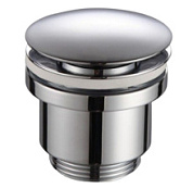 картинка Донный клапан автомат универсальный хром, F62 FRAP от интернет-магазина К1-СТРОЙ