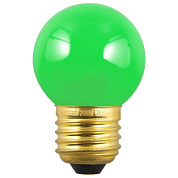 картинка Лампа P45 CL 10W E27 230V GREEN/Зеленый DECOR Foton от интернет-магазина К1-СТРОЙ