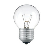 картинка Лампа накаливания шар прозрачная 60W E27 Pila от интернет-магазина К1-СТРОЙ