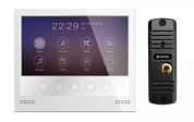 картинка Комплект видеодомофона Selina HD M и Corban HD 7 дюймов с сенсорными кнопками с памятью Tantos от интернет-магазина К1-СТРОЙ
