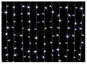 картинка Светодиодная гирлянда “Штора”200L 2x2 холодный свет от интернет-магазина К1-СТРОЙ