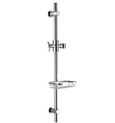 картинка Душевая стойка KAISER металл (хром) + мыльница, R-0080 от интернет-магазина К1-СТРОЙ