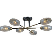 картинка Светильник потолочный IL0255-6CSQ-79 BK AB ILLUMICO от интернет-магазина К1-СТРОЙ