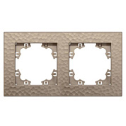 картинка Рамка фактурная 2-ая серия "Афина" шампань (еврослот) А10044-Br UNIVersal от интернет-магазина К1-СТРОЙ