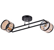 картинка Светильник потолочный люстра, 21128-0.3-02 BK+CH Sneha от интернет-магазина К1-СТРОЙ