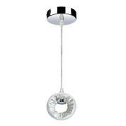 картинка 104636*** Светильник BELLE ARTI LED 5W 400LM ХРОМ/БЕЛЫЙ подвесной 4200K (в комплекте) от интернет-магазина К1-СТРОЙ