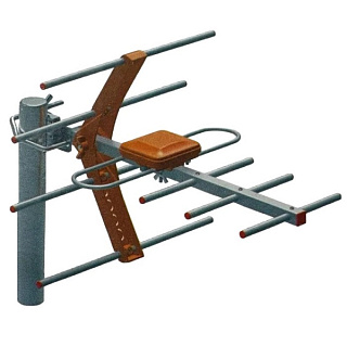 картинка Антенна уличная HD-227A Rus CCTV (DBV-T2) от интернет-магазина К1-СТРОЙ