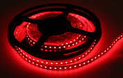 картинка Лента светодиодная 600SMD(3528)/m 9.6W/m 12V IP20 красный от интернет-магазина К1-СТРОЙ