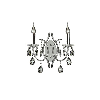 картинка Бра Lightstar SOLIDO 2х60W E14, хром от интернет-магазина К1-СТРОЙ