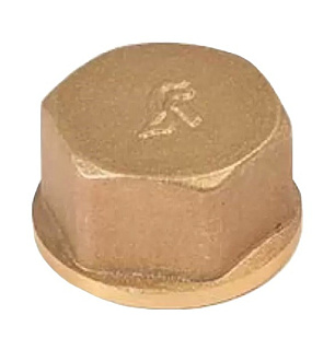 картинка Заглушка 1/2" вн. латунь KS-Z0012F Kaiser от интернет-магазина К1-СТРОЙ