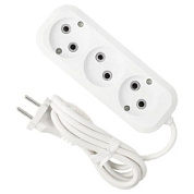 картинка Удлинитель 3м 3 гнезда без заземления JETT от интернет-магазина К1-СТРОЙ