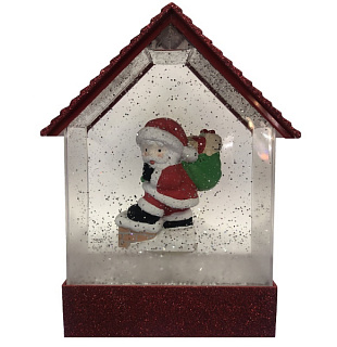 картинка Новогодний домик со светом от интернет-магазина К1-СТРОЙ