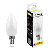 картинка Лампа светодиодная LB-570 Свеча E14 9W 175-265V 2700K 25798 Feron от интернет-магазина К1-СТРОЙ