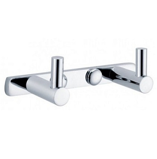 картинка Планка с 2-мя крючками H0002 KAISER от интернет-магазина К1-СТРОЙ