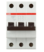 картинка Автоматический выключатель 3-полюсный SH203L 3P C 50А 6kA ABB от интернет-магазина К1-СТРОЙ