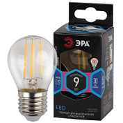 картинка Лампа светодиодная F-LED P45-9W-840-E27 E27 / Е27 9Вт филамент шар нейтральный белый свет ЭРА от интернет-магазина К1-СТРОЙ