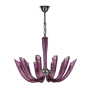 картинка Люстра подвесная Lightstar TROFEO LED 10х6W G9, сиреневый от интернет-магазина К1-СТРОЙ