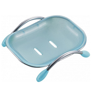 картинка Мыльница пластиковая синяя, HB333-1 HAIBA от интернет-магазина К1-СТРОЙ