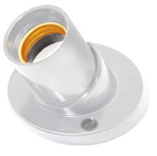 картинка Патрон для ламп накладной наклонный E27 Белый  от интернет-магазина К1-СТРОЙ