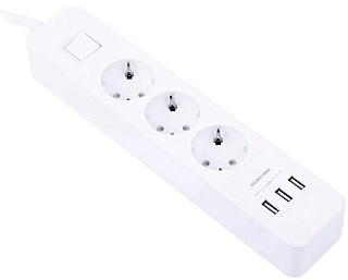 картинка Удлинитель 3 гнезда 5м 3xUSB Электро от интернет-магазина К1-СТРОЙ