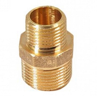 картинка Ниппель переходной 1"х3/4" (латунь), KS-N3410 Kaiser от интернет-магазина К1-СТРОЙ