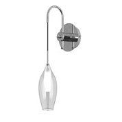 картинка Бра настенное Lightstar PENTOLA 1х25W G9, хром/прозрачный от интернет-магазина К1-СТРОЙ